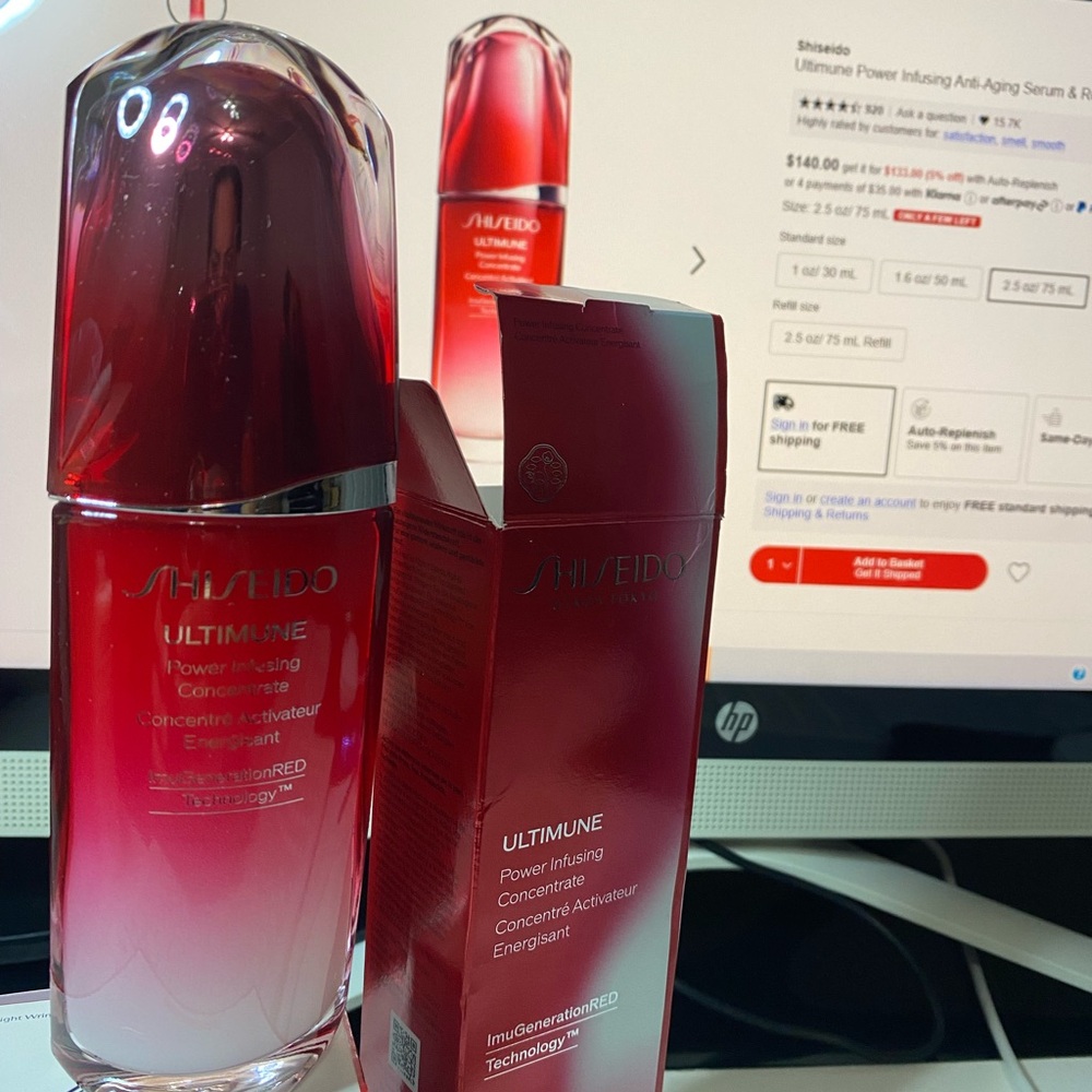 SHISEIDO Ultimune Power Infusing Anti-Aging Concentrate, 2.5 oz
